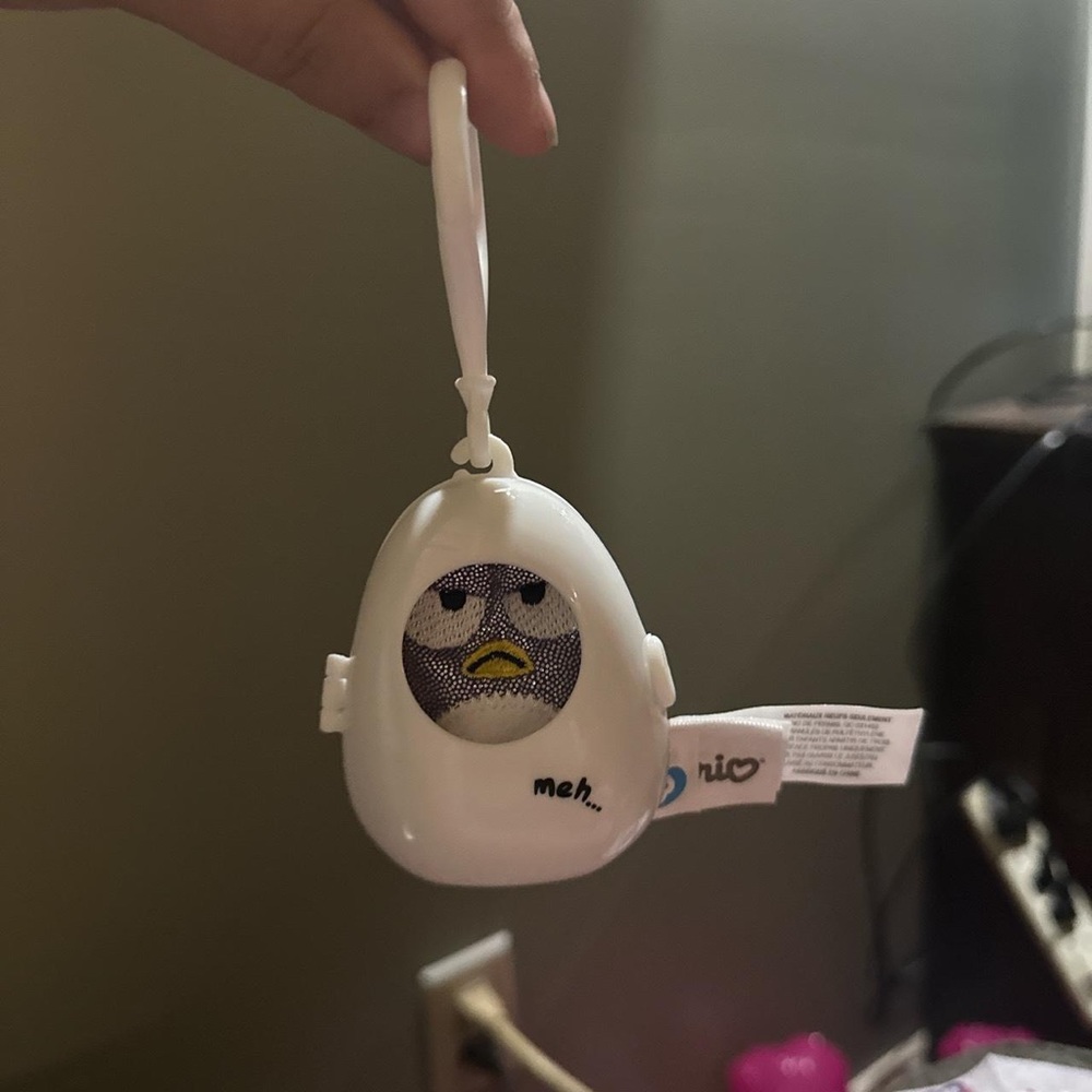 Sanrio Badtz-Maru keychain plush toy